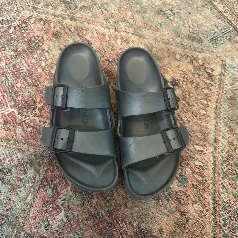 Birkenstock Dark Gray Sandals size 38
